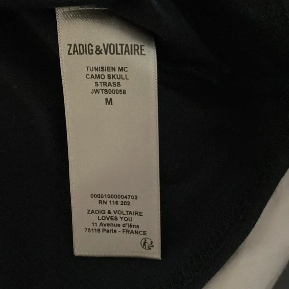 Zadig and Voltaire top size medium - Picture 4 of 5